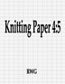Knitting Paper 4 by Rwg Rwg, Paperback | Indigo Chapters