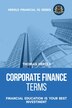 Corporate Finance Terms - Financial Education Is Your Best Investment by Thomas Herold, Paperback | Indigo Chapters
