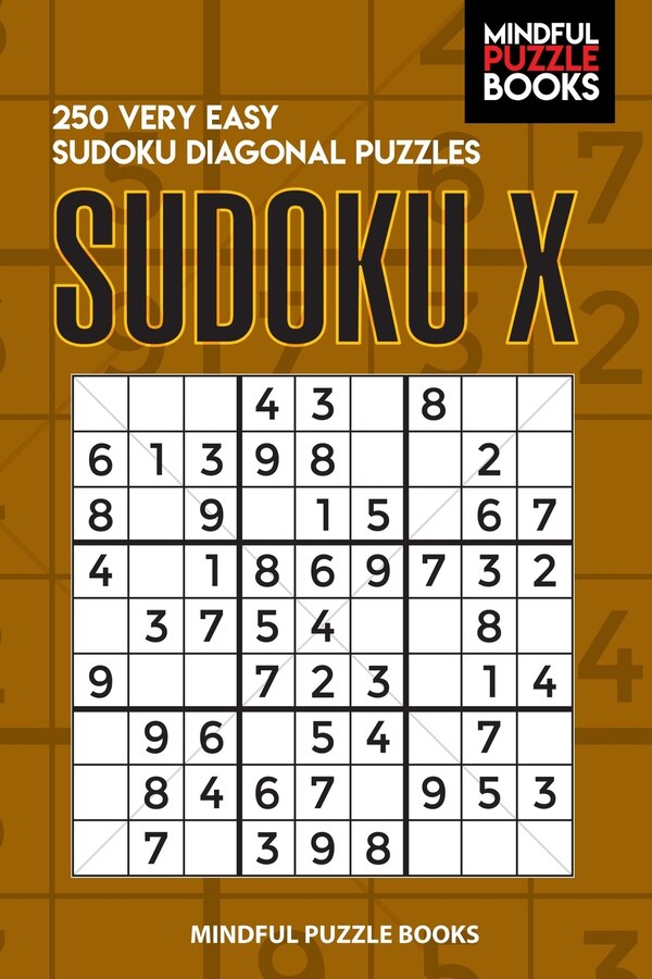 Sudoku X by Mindful Puzzle Books, Paperback | Indigo Chapters
