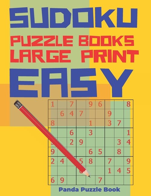 Sudoku Puzzle Books Easy Large Print by Panda Puzzle Book, Paperback | Indigo Chapters