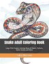 Snake Adult Coloring Book by Saka Blossom, Paperback | Indigo Chapters