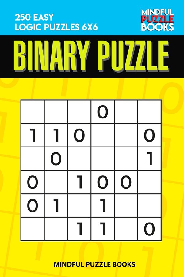 Binary Puzzle by Mindful Puzzle Book, Paperback | Indigo Chapters