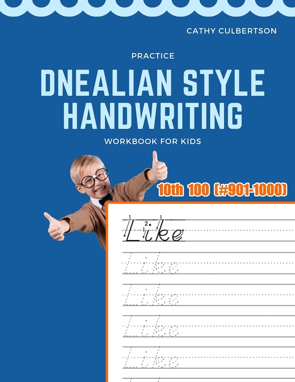 Practice Dnealian Style Handwriting Workbook for Kids by Cathy Culbertson, Paperback | Indigo Chapters