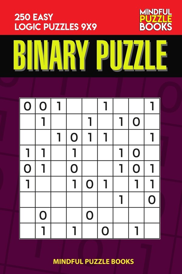 Binary Puzzle by Mindful Puzzle Book, Paperback | Indigo Chapters