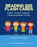 Reading 200 Flash Cards English - Russian Language Vocabulary Builder For Kids by Professional Languageprep, Paperback | Indigo Chapters
