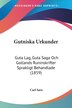 Gutniska Urkunder by Carl Save, Paperback | Indigo Chapters