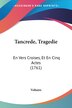 Tancrede Tragedie by VOLTAIRE, Paperback | Indigo Chapters