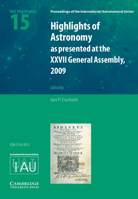 Highlights of Astronomy: Volume 15 by Ian Corbett, Hardcover | Indigo Chapters