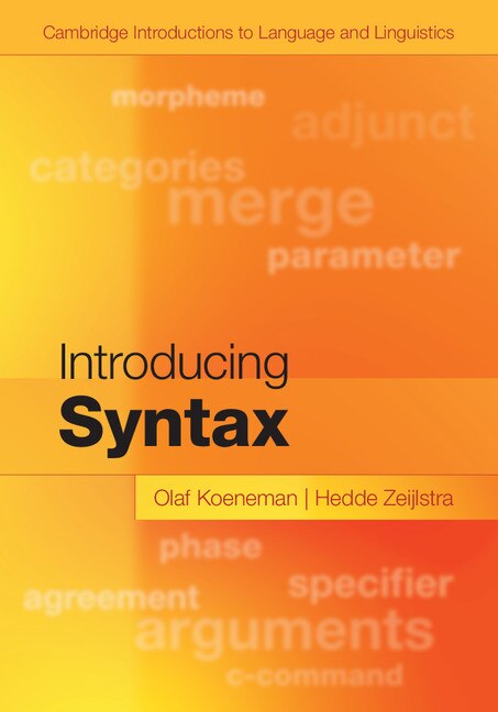 Introducing Syntax by Olaf Koeneman, Hardcover | Indigo Chapters