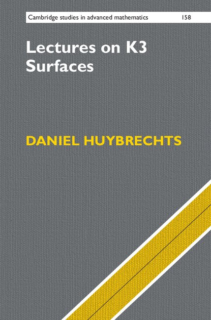 Lectures On K3 Surfaces by Daniel Huybrechts, Hardcover | Indigo Chapters