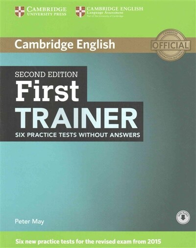 First Trainer Six Practice Tests Without Answers With Audio by Peter May, Book & Toy | Indigo Chapters