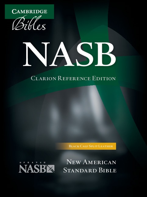 Nasb Clarion Reference Bible Black Calf Split Leather Ns484:x by Baker Publishing Group, Leather/Fine Binding | Indigo Chapters