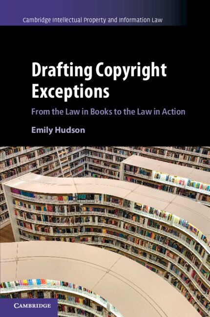 Drafting Copyright Exceptions by Emily Hudson, Paperback | Indigo Chapters