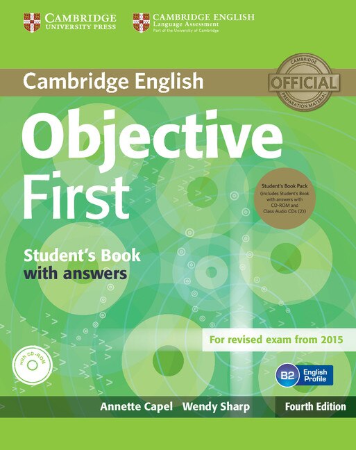 Objective First Student's Book Pack (student's Book With Answers With Cd-rom And Class Audio Cds(2)) by Annette Capel, Book & Toy | Indigo Chapters