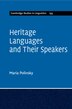 Heritage Languages And Their Speakers by Maria Polinsky, Paperback | Indigo Chapters