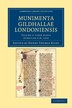 Munimenta Gildhallae Londoniensis by Henry Thomas Riley, Paperback | Indigo Chapters