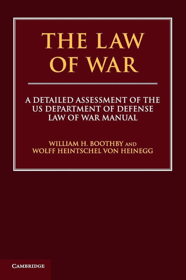 The Law Of War by William H. Boothby, Paperback | Indigo Chapters