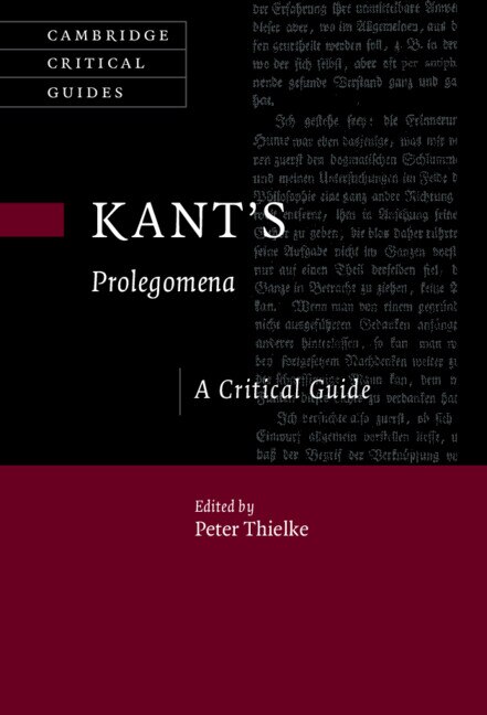 Kant's Prolegomena by Peter Thielke, Hardcover | Indigo Chapters