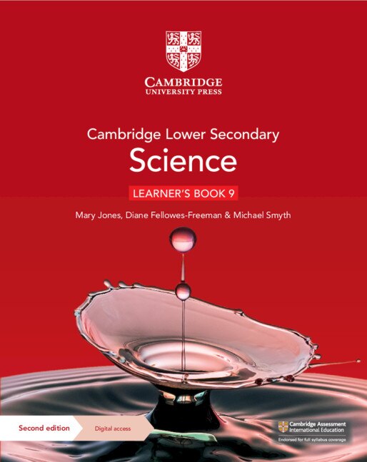 Cambridge Lower Secondary Science Learner's Book 9 With Digital Access (1 Year) by Mary Jones, Book & Toy | Indigo Chapters