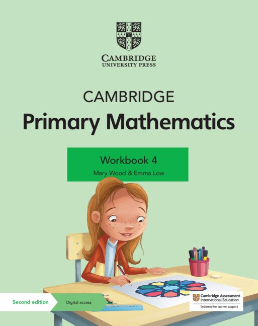 Cambridge Primary Mathematics Workbook 4 With Digital Access (1 Year) by Mary Wood, Boxed Set/Slip Case/Casebound | Indigo Chapters