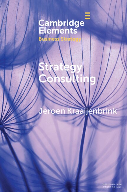 Strategy Consulting by Jeroen Kraaijenbrink, Paperback | Indigo Chapters