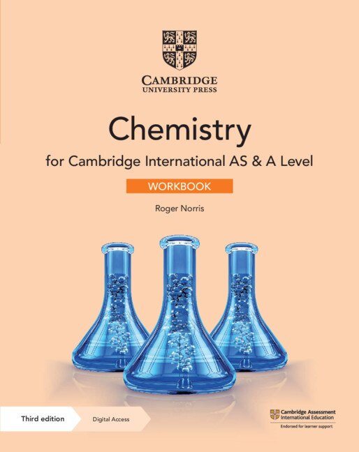 Cambridge International As & A Level Chemistry Workbook With Digital Access (2 Years) by Roger Norris, Boxed Set/Slip Case/Casebound