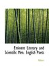 Eminent Literary And Scientific Men. English Poets by Robert Robert, Paperback | Indigo Chapters