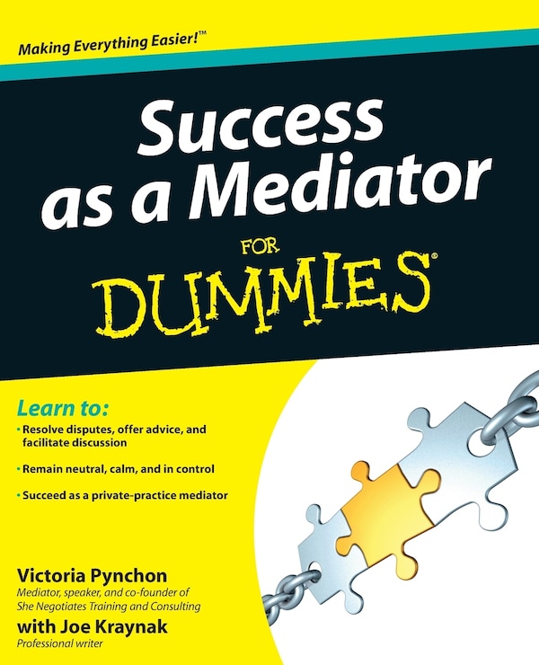 Success as a Mediator For Dummies by Victoria Pynchon, Paperback | Indigo Chapters