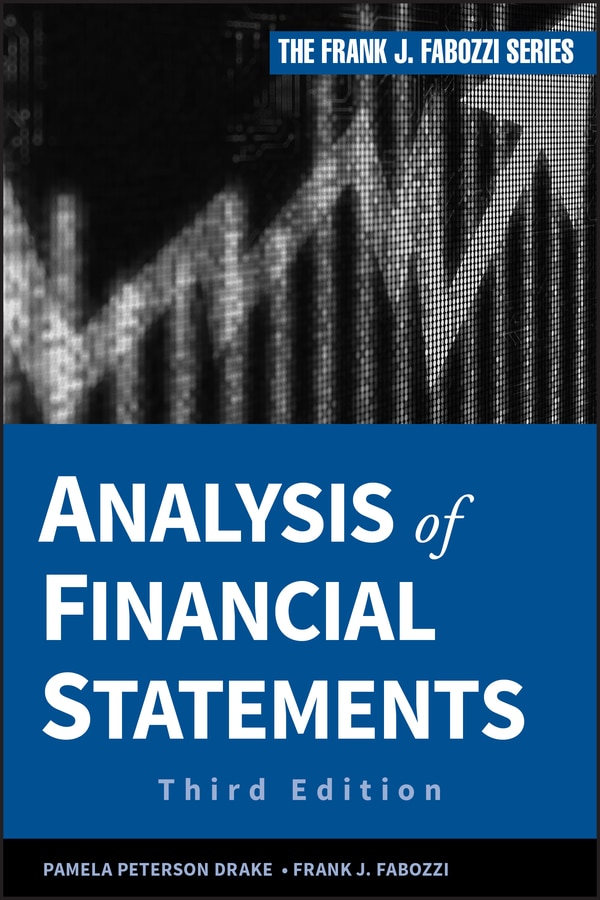 Analysis of Financial Statements by Frank J. Fabozzi, Hardcover | Indigo Chapters