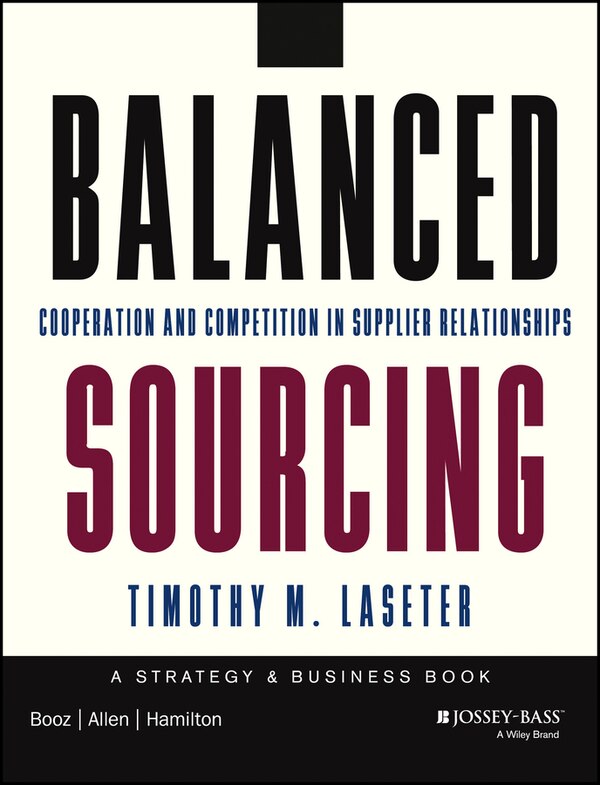 Balanced Sourcing by Timothy M. Laseter, Paperback | Indigo Chapters