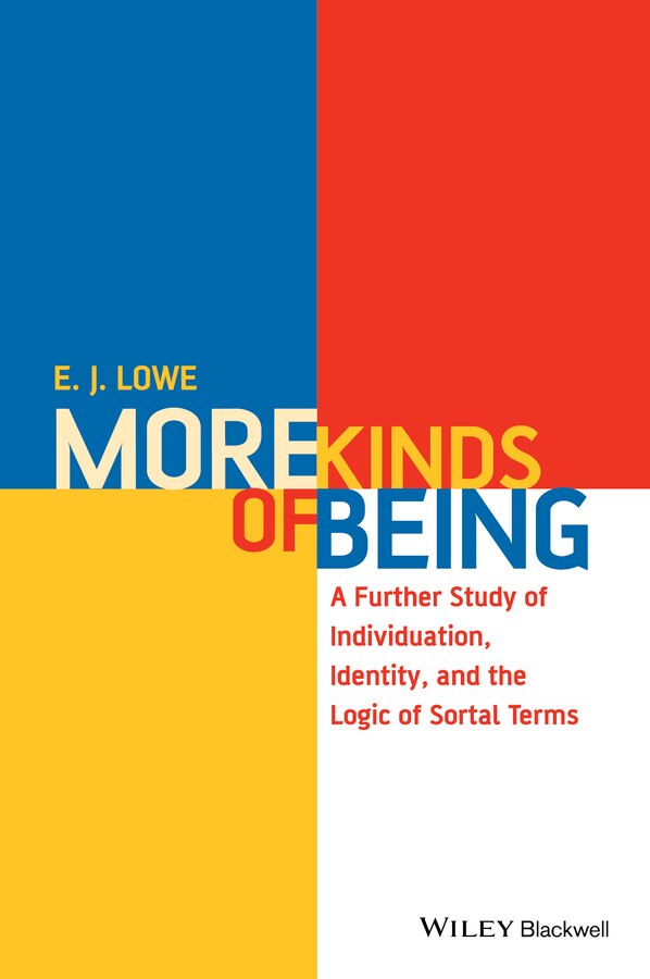 More Kinds of Being by E. J. Lowe, Paperback | Indigo Chapters