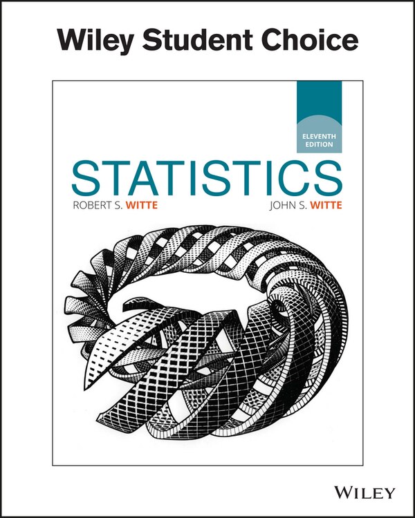 Statistics by Robert S. Witte, Paperback | Indigo Chapters