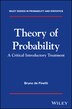 Theory of Probability by Bruno de Finetti, Hardcover | Indigo Chapters