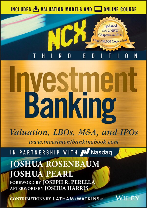 Investment Banking by Joshua Rosenbaum, Hardcover | Indigo Chapters