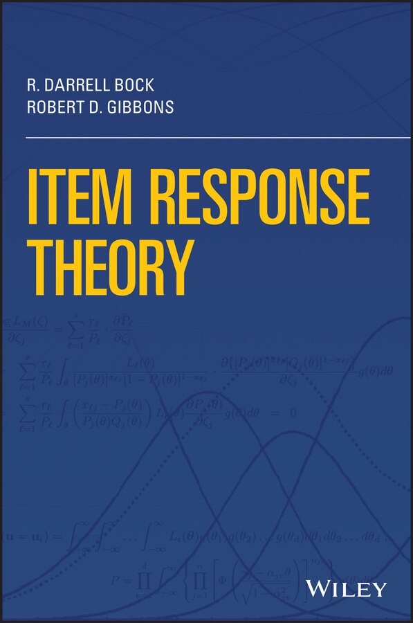 Item Response Theory by R. Darrell Bock, Hardcover | Indigo Chapters