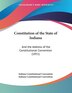 Constitution of the State of Indiana by Indiana Constitutional Convention, Paperback | Indigo Chapters