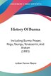 History Of Burma by Arthur Purves Phayre, Paperback | Indigo Chapters