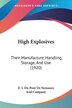 High Explosives by E I Du Pont de Nemours and Company, Paperback | Indigo Chapters