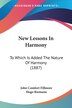 New Lessons In Harmony by John Comfort Fillmore, Paperback | Indigo Chapters
