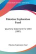 Palestine Exploration Fund, Paperback | Indigo Chapters