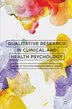 Qualitative Research in Clinical and Health Psychology by Poul Rohleder, Paperback | Indigo Chapters