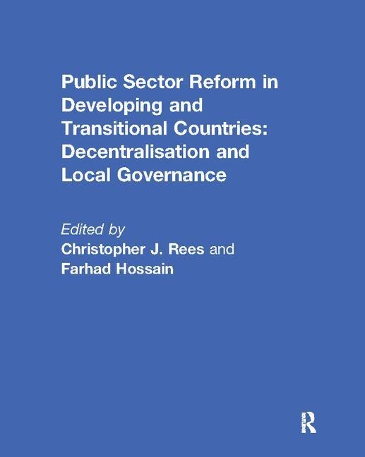 Public Sector Reform In Developing And Transitional Countries by Christopher Rees, Paperback | Indigo Chapters
