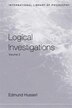 Logical Investigations Volume 2 by Edmund Husserl, Hardcover | Indigo Chapters