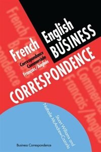 French/English Business Correspondence by Nathalie Mcandrew Cazorla, Hardcover | Indigo Chapters