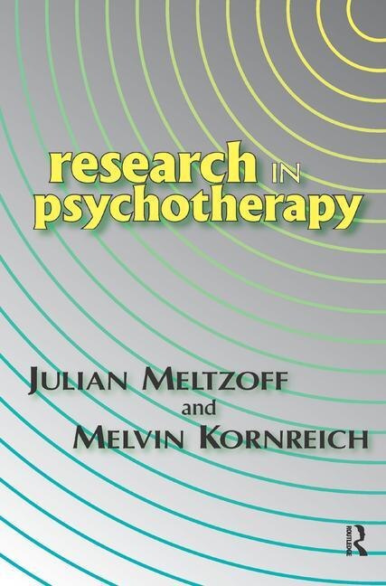 Research In Psychotherapy by Melvin Kornreich, Hardcover | Indigo Chapters