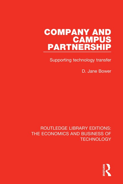 Company And Campus Partnership by D. Jane Bower, Paperback | Indigo Chapters