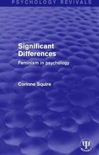 Significant Differences by Corinne Squire, Hardcover | Indigo Chapters