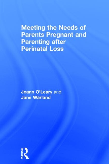 Meeting The Needs Of Parents Pregnant And Parenting After Perinatal Loss by Joann O'Leary, Hardcover | Indigo Chapters