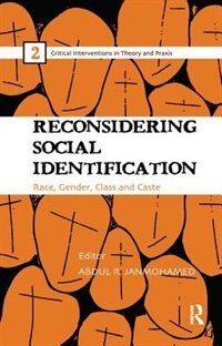 Reconsidering Social Identification by Abdul R. Janmohamed, Paperback | Indigo Chapters