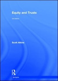 Equity And Trusts by Scott Atkins, Hardcover | Indigo Chapters